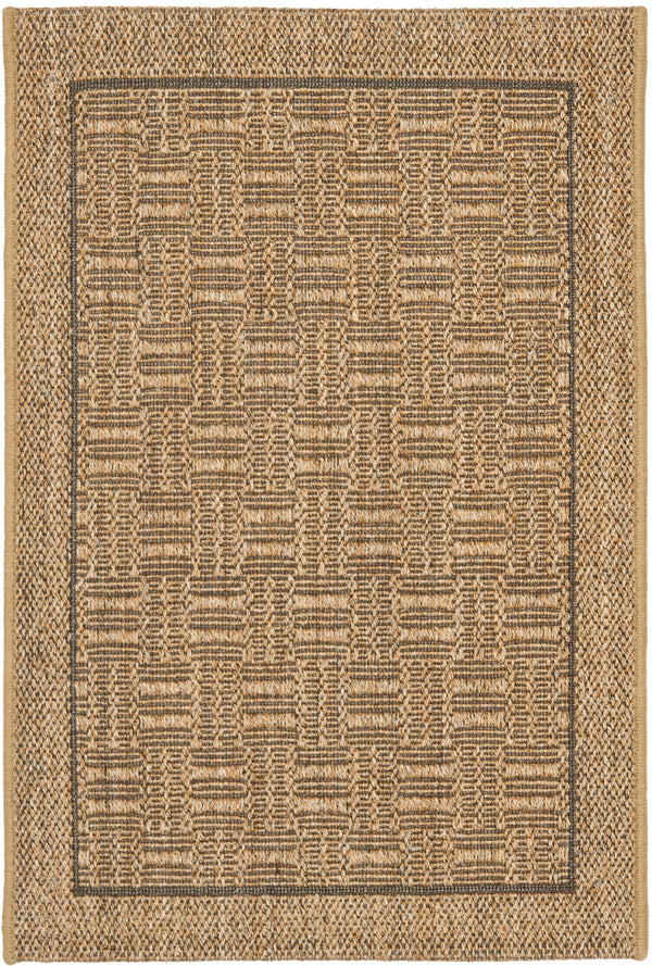 Safavieh Palm Contemporary Geometric Jute And Sisal Rug - Elevate Your Home Decor With Elegant Style And Texture Natural Sisal & Jute Pab359a-3