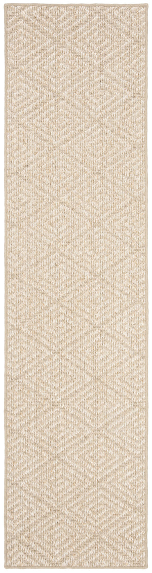 Safavieh Palm Sisal Area Rug 10'X14' Beige Jacquard Diamond Weave – Eco-Friendly, Low-Profile Durable Style PAB360A-10