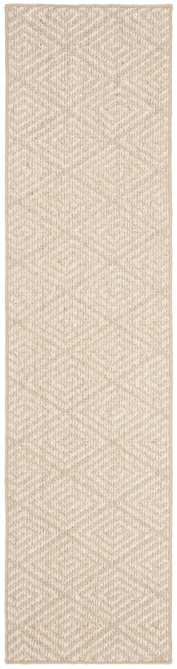 Safavieh Palm Sisal Area Rug 10'X14' Beige Jacquard Diamond Weave – Eco-Friendly, Low-Profile Durable Style PAB360A-10