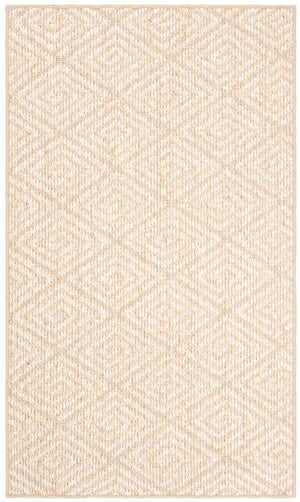 Safavieh Palm Natural Fiber Runner Rug | Chic Jacquard Weave With Geometric Design For Timeless Elegance Beige ,Beige Sisal Pab360a-6