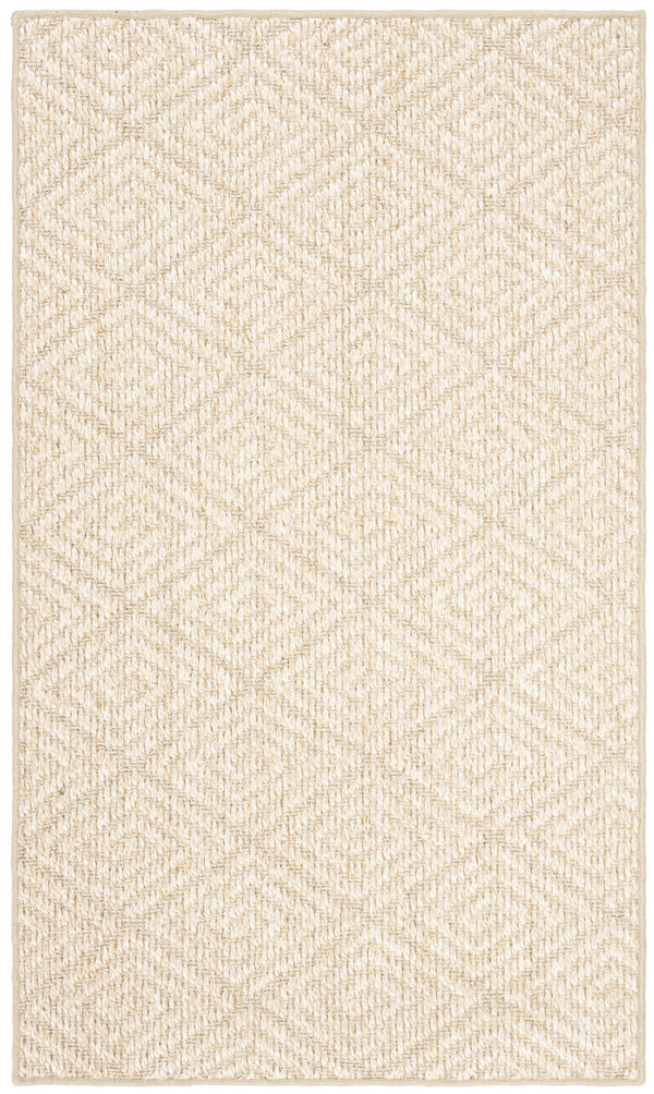 Safavieh Palm Sisal Area Rug 10'X14' Beige Jacquard Diamond Weave – Eco-Friendly, Low-Profile Durable Style PAB360A-10