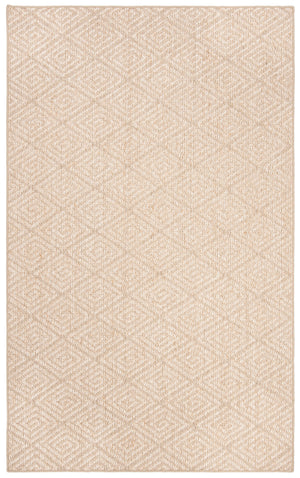 Safavieh Palm Natural Fiber Runner Rug | Chic Jacquard Weave With Geometric Design For Timeless Elegance Beige ,Beige Sisal Pab360a-6
