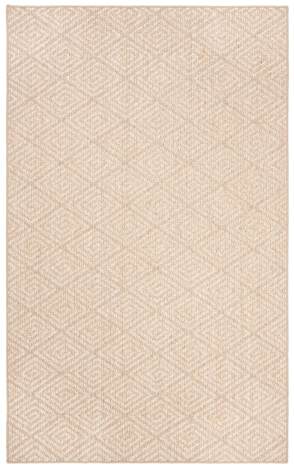 Safavieh Palm Natural Fiber Runner Rug | Chic Jacquard Weave With Geometric Design For Timeless Elegance Beige ,Beige Sisal Pab360a-6
