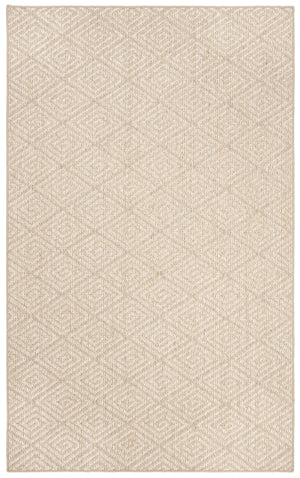 Safavieh Palm Sisal Area Rug 10'X14' Beige Jacquard Diamond Weave – Eco-Friendly, Low-Profile Durable Style PAB360A-10