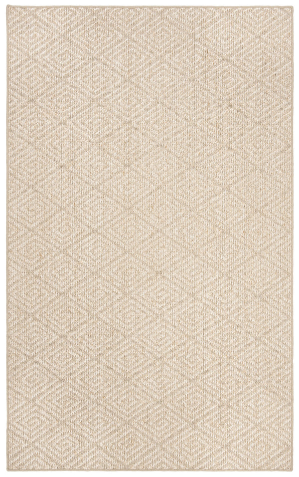 Safavieh Palm Sisal Area Rug 10'X14' Beige Jacquard Diamond Weave – Eco-Friendly, Low-Profile Durable Style PAB360A-10