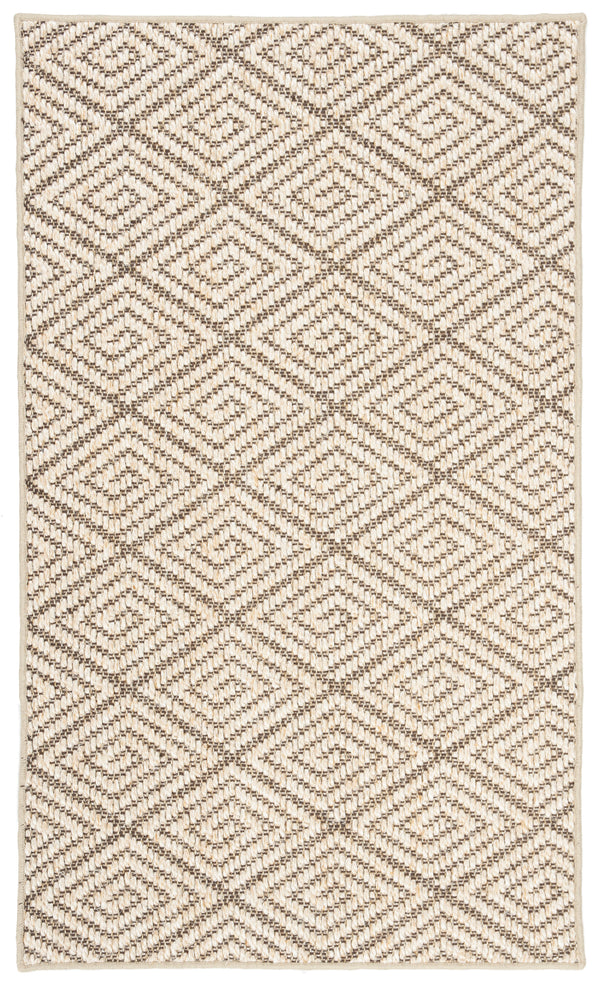 Safavieh Palm Natural Fiber Runner Rug | Chic Jacquard Weave With Geometric Design For Timeless Elegance Beige ,Brown Sisal Pab360b-212