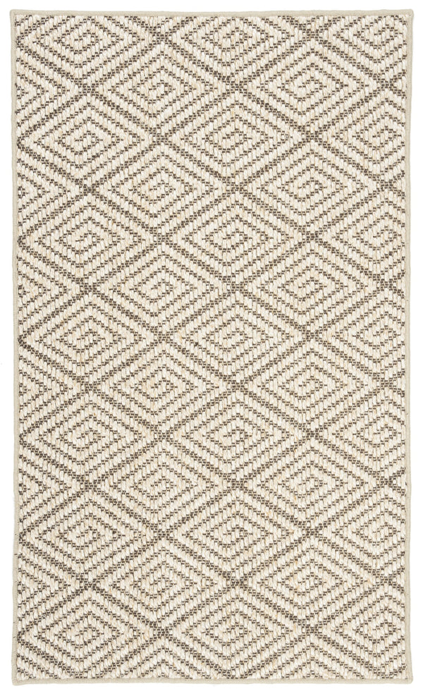 Safavieh Palm Beach 10X14 Beige Brown Sisal Rug – Geometric Coastal Jacquard Weave, Durable Low-Profile Comfort PAB360B-10