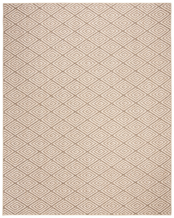 Safavieh Palm Natural Fiber Runner Rug | Chic Jacquard Weave With Geometric Design For Timeless Elegance Beige ,Brown Sisal Pab360b-212