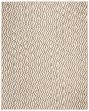 Safavieh Palm Beach 10X14 Beige Brown Sisal Rug – Geometric Coastal Jacquard Weave, Durable Low-Profile Comfort PAB360B-10