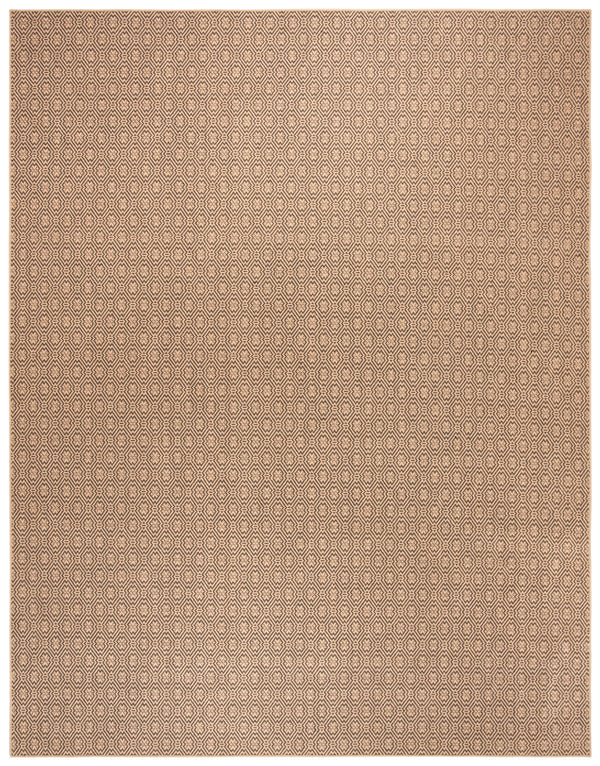 Safavieh Palm Elegant Geometric Jute Area Rug - Sustainable Craftsmanship For Modern And Classic Spaces Natural ,Black 90% Jute,10% Polypropylene Multifilament Pab512a-2