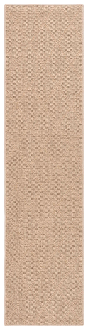 Safavieh Palm Beach Natural Jute Diamond Patterned Rug - Eco-friendly Chic For Hallways And Entryways Seagrass 90% Jute,10% Polypropylene Multifilament Pab514a-212