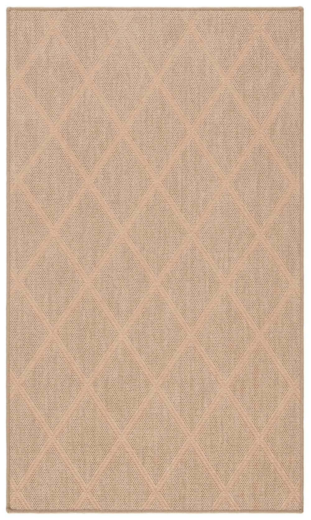 Safavieh Palm Beach Natural Jute Diamond Patterned Rug - Eco-friendly Chic For Hallways And Entryways Seagrass 90% Jute,10% Polypropylene Multifilament Pab514a-212
