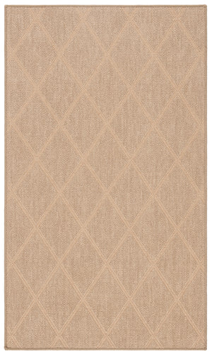Safavieh Palm Beach Natural Jute Diamond Patterned Rug - Eco-friendly Chic For Hallways And Entryways Seagrass 90% Jute,10% Polypropylene Multifilament Pab514a-212