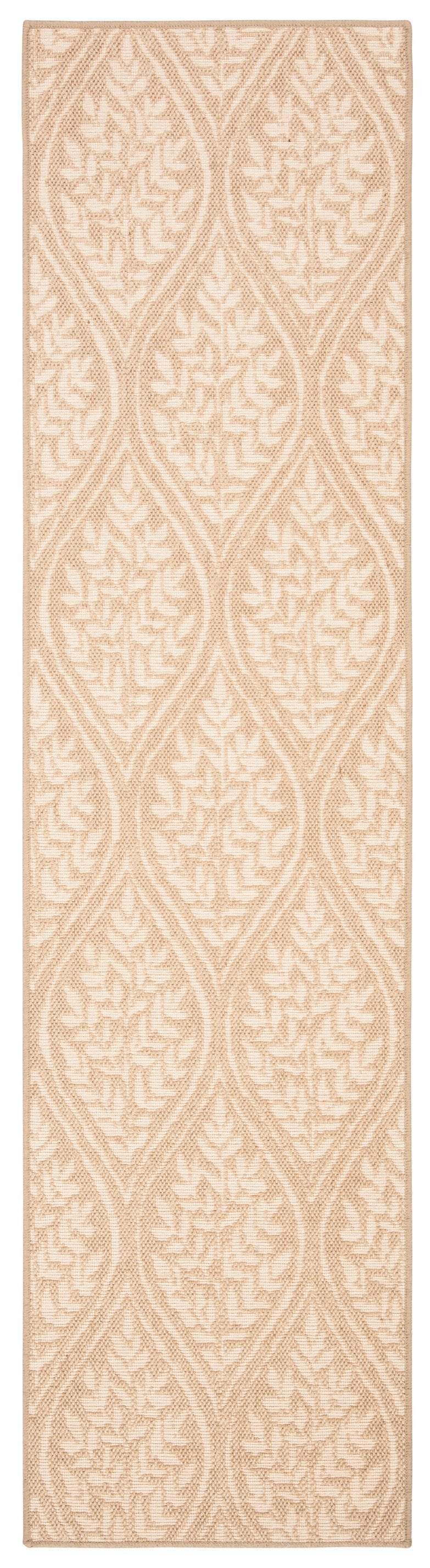 Safavieh Palm Exquisite Accent Area Rug - Jacquard Weave, Durable Jute Blend, Timeless Botanical Design Sand ,Natural 90% Jute,10% Polypropylene Multifilament Pab515a-2