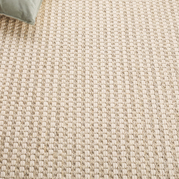 Safavieh Palm Beach Wool & Sisal Rug - Timeless Elegance For Your Home With Durable Comfort & Natural Charm Ivory Wool & Sisal Pab618a-8