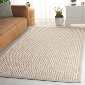 Safavieh Palm Beach Wool & Sisal Rug - Timeless Elegance For Your Home With Durable Comfort & Natural Charm Ivory Wool & Sisal Pab618a-8