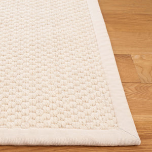 Safavieh Palm Beach Elegant Wool Area Rug - Handcrafted, Durable, Soft Texture For Timeless Home Decor Ivory Wool Pab619a-28