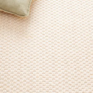 Safavieh Palm Beach Elegant Wool Area Rug - Handcrafted, Durable, Soft Texture For Timeless Home Decor Ivory Wool Pab619a-28