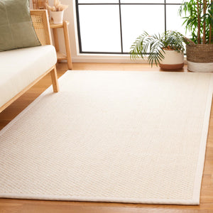 Safavieh Palm Beach Elegant Wool Area Rug - Handcrafted, Durable, Soft Texture For Timeless Home Decor Ivory Wool Pab619a-28