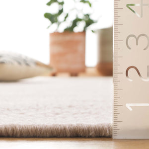 Safavieh Palm Beach Luxurious Geometric Area Rug - Elegant Wool & Sisal Blend For Modern Home Decor Elegance Ivory Wool & Sisal Pab620a-4