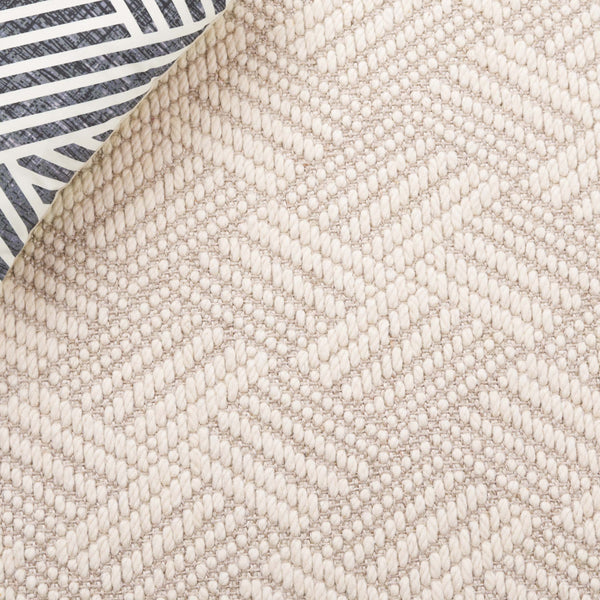 Safavieh Palm Beach Luxurious Geometric Area Rug - Elegant Wool & Sisal Blend For Modern Home Decor Elegance Ivory Wool & Sisal Pab620a-4
