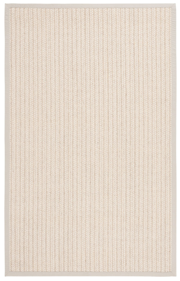 Safavieh Palm Beach Area Rug – Timeless Elegance In Striped Design For A Sophisticated Living Space Decor Ivory Wool & Sisal Pab625a-3