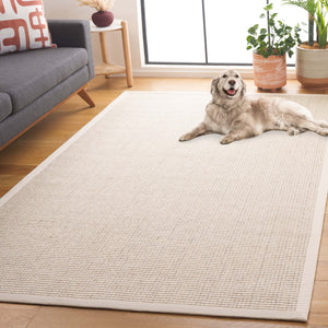 Safavieh Palm Beach Area Rug - Luxurious Wool & Sisal Blend, Timeless Design For Elegant Living Spaces Ivory Wool & Sisal Pab626a-6