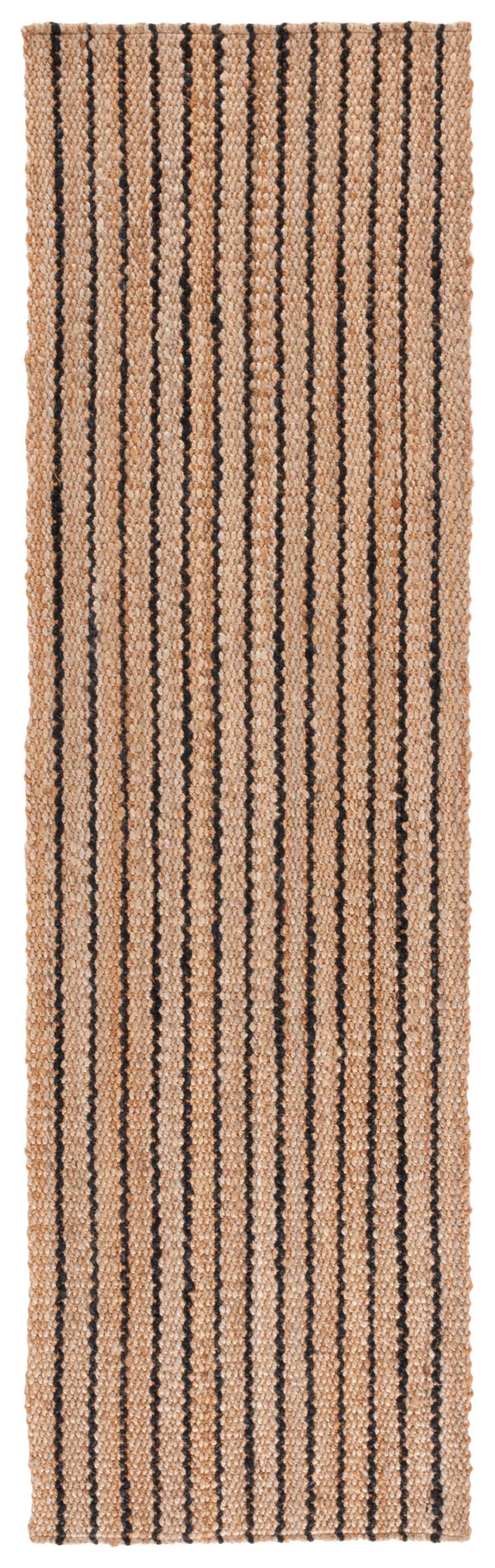 Safavieh Palm Elegant Area Rug - Modern Black And Natural Striped Design For Timeless Home Decor Sophistication Natural ,Black 80% Jute & 20% Coir Pab630z-5