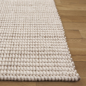 Safavieh Palm Beach-Inspired Ivory Natural Wool Jute Rug — Low-Profile Double-Weave For Durable Comfort 6'-0" x 9'-0" PAB631A-6