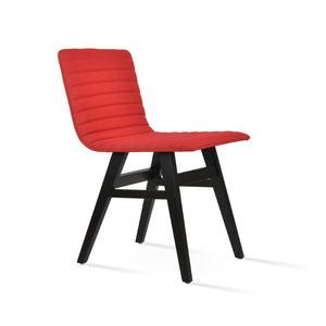 Soho Concept Patara Plywood Dining Chair - Stylish Upholstery, Memory Swivel, 10-year Guarantee, Quality Craftsmanship Red  Soho-concept-dining-chair-04673