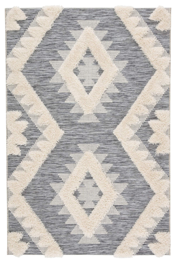 Jaipur Living Jaipur Living Makaya Kilim Flatweave Geometric Rug for Indoor Outdoor Spaces 7'10"X10'10" RUG142902