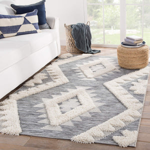 Jaipur Living Jaipur Living Makaya Kilim Flatweave Geometric Rug for Indoor Outdoor Spaces 7'10"X10'10" RUG142902