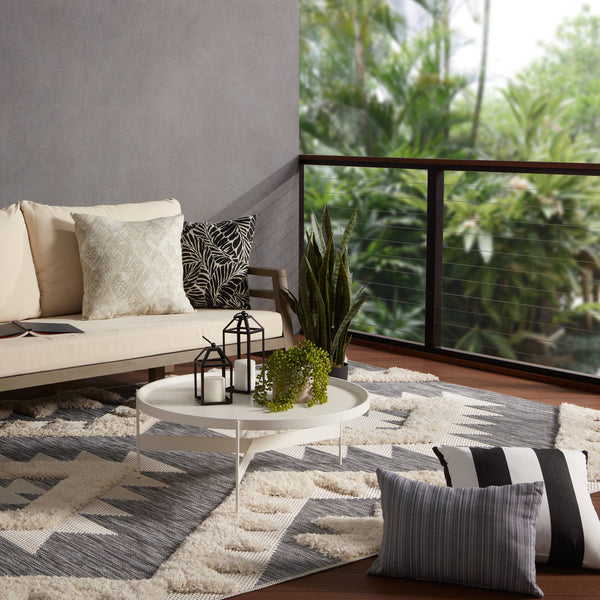 Jaipur Living Jaipur Living Makaya Kilim Flatweave Geometric Rug for Indoor Outdoor Spaces 7'10"X10'10" RUG142902