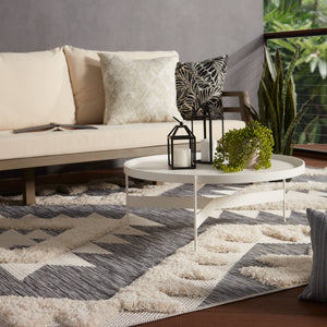 Jaipur Living Jaipur Living Makaya Kilim Flatweave Geometric Rug for Indoor Outdoor Spaces 7'10"X10'10" RUG142902