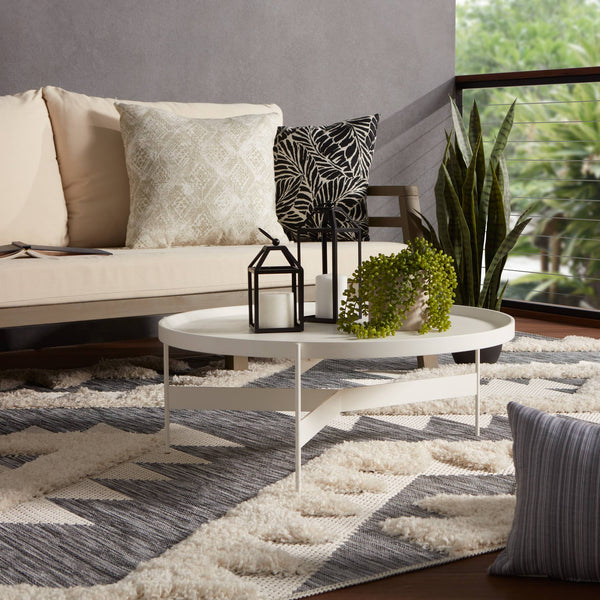 Jaipur Living Jaipur Living Makaya Kilim Flatweave Geometric Rug for Indoor Outdoor Spaces 7'10"X10'10" RUG142902