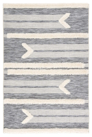 Jaipur Living Jaipur Living Hanai Kilim Flatweave Rug Tribal Geometric Bohemian Indoor Outdoor 8'9"X12'5" RUG142908