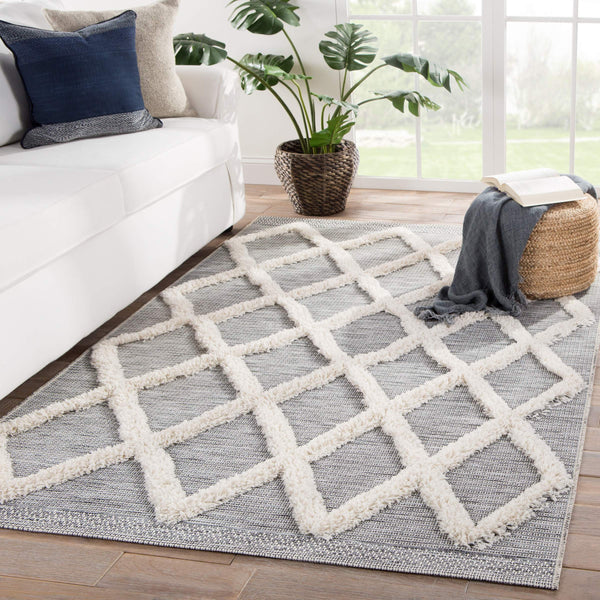 Jaipur Living Jaipur Living Bandalier Trellis Polypropylene Rug for Patio Foyer or Bohemian Room 4' x 5'7" RUG142911