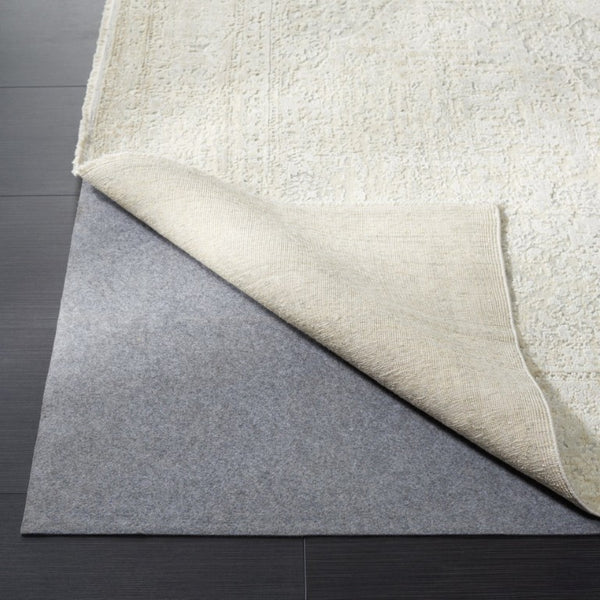 Safavieh Premium Grey Polyester Runner Rug Low Pile Slip Resistant Hallway Entryway Mat 2'-0" x 8'-0" PAD230-28