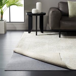 Safavieh Premium Solid Grey Power Loomed Polyester Area Rug Low Pile for Large Living Spaces 5' x 8' PAD230-5