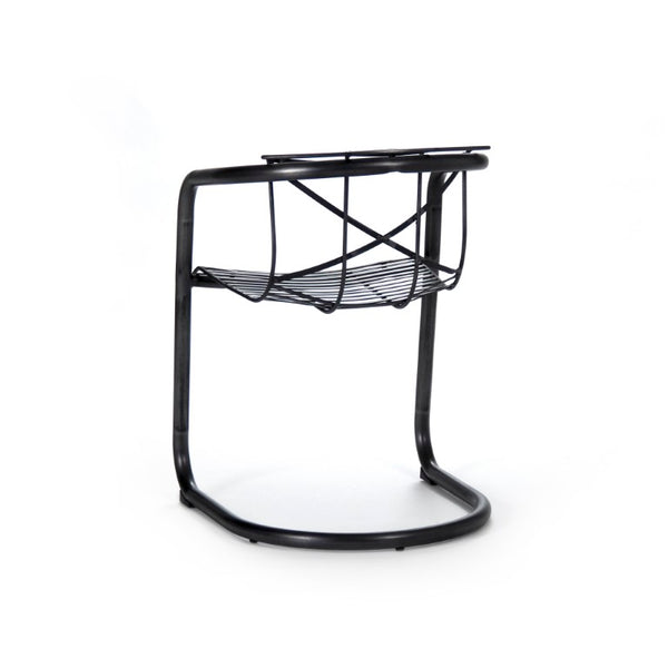 Zentique Finn Dining Chair – Sleek Minimalist Iron Frame, Ergonomic Comfort, Durable Powder-Coated Finish for Modern Homes PF7133