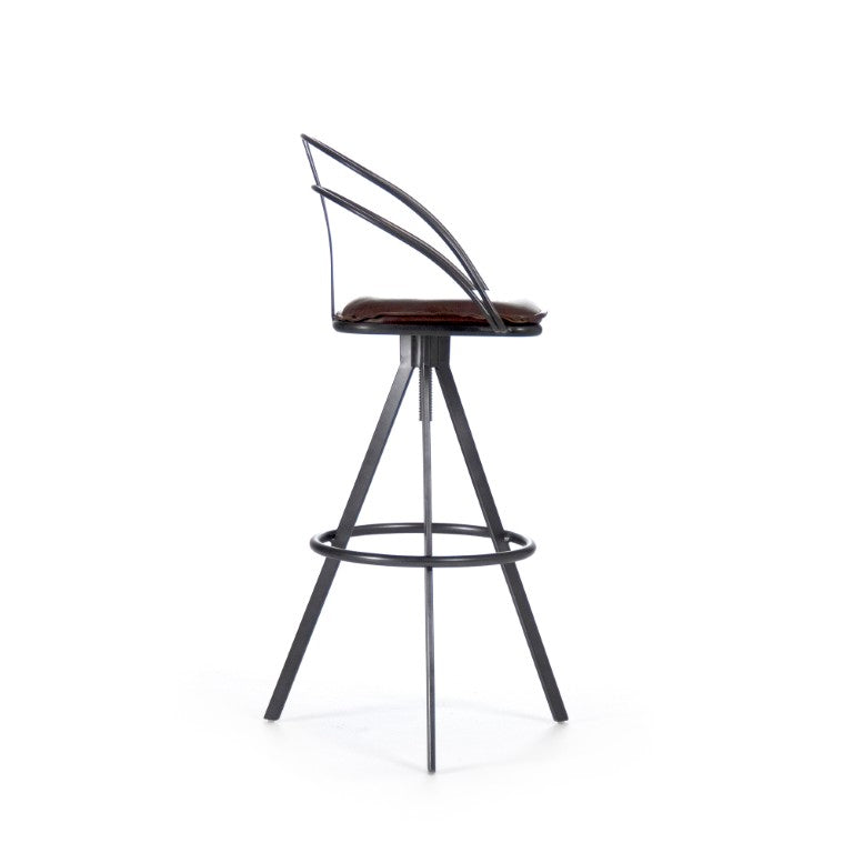 Zentique Nathan Bar Stool - Thumbnail 2