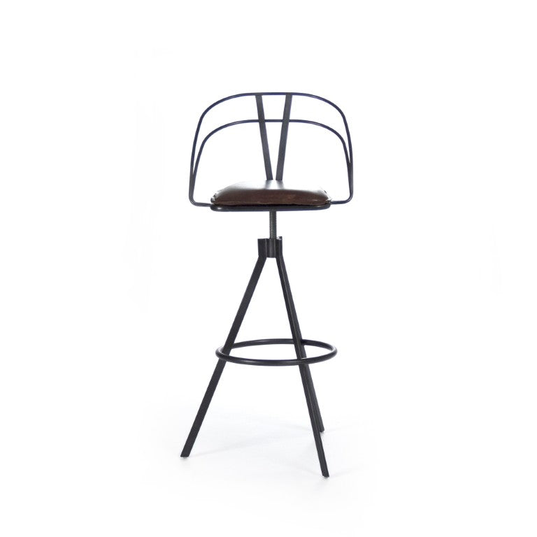 Zentique Nathan Bar Stool - Thumbnail 4