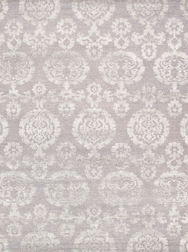 Pasargad Luxurious Hand-knotted Silk & Wool Area Rug - Stylish, Durable Elegance For Any Space   Pale-294-3 9x12