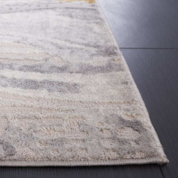 Safavieh Palma Abstract Neutral Area Rug Power Loomed Polypropylene Blend for Modern Spaces PAM310A-2