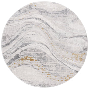 Safavieh Palma Elegant Area Rug - Luxurious Plush Touch And Contemporary Design For Modern Living Spaces Beige ,Light Grey 75% Polypropylene 25% Polyester Pam310a-5sq