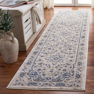 Safavieh Palma Light Grey & Blue Oriental Accent Rug 2'2"X3'9" — Turkish Power-Loomed, Soft Stain-Resistant Blend PAM314F-2