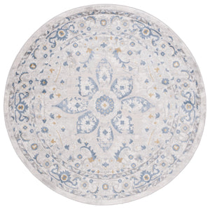 Safavieh Palma Light Grey & Blue Oriental Accent Rug 2'2"X3'9" — Turkish Power-Loomed, Soft Stain-Resistant Blend PAM314F-2