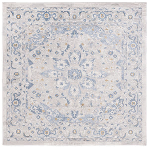 Safavieh Palma Light Grey & Blue Oriental Accent Rug 2'2"X3'9" — Turkish Power-Loomed, Soft Stain-Resistant Blend PAM314F-2