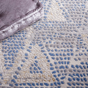Safavieh Palma Geometric Power Loomed Accent Rug Turkish Polypropylene Blend for Modern Entryways PAM318A-2