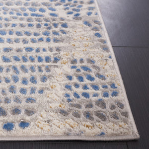 Safavieh Palma Geometric Power Loomed Accent Rug Turkish Polypropylene Blend for Modern Entryways PAM318A-2